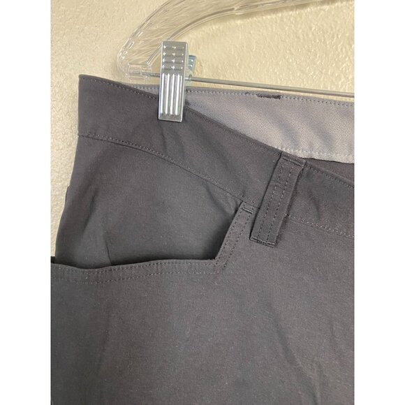 Eddie Bauer Convertible Cargo Black Pants Mens 40x34 Black Nylon Stretch Outdoor - Picture 5 of 14